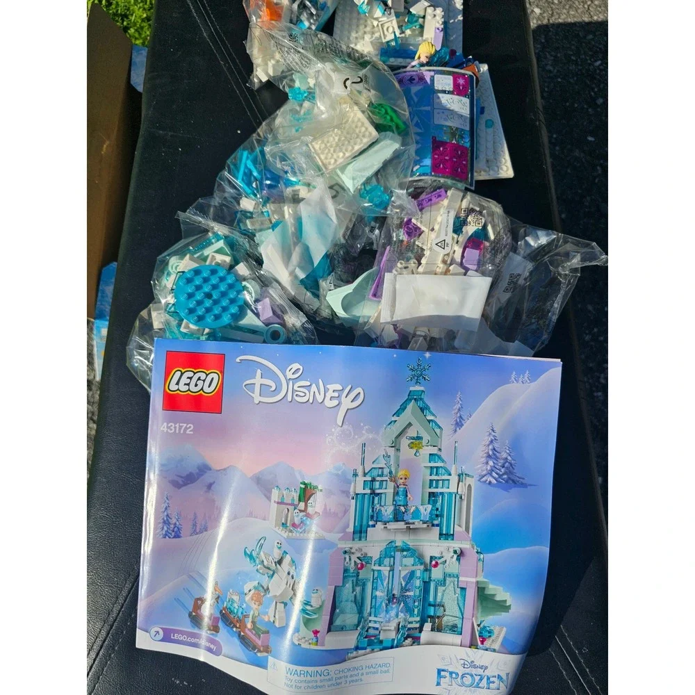 LEGO Disney Frozen Elsa's Magical Ice Palace 43172 Building Toy 701 Pieces
